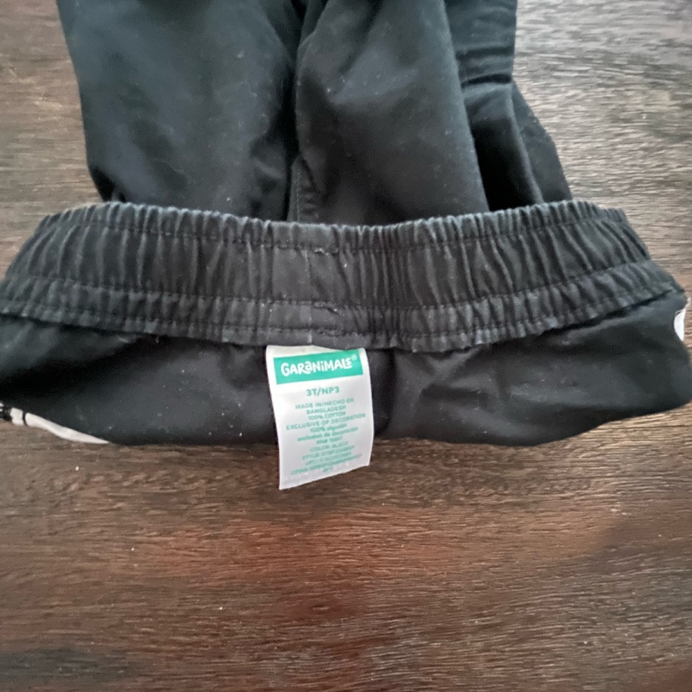 3T Boys Garanimals Black Pants